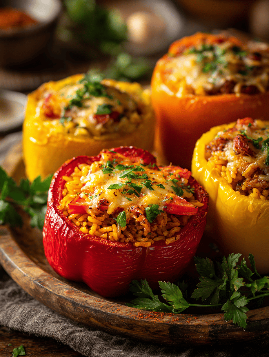 Stuffed Peppers Recipe: A Rustic Twist on a Classic