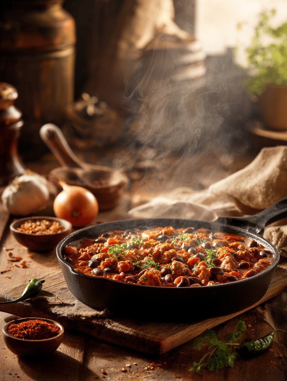 A Rustic Twist on Turkey Chili That Warms the Soul