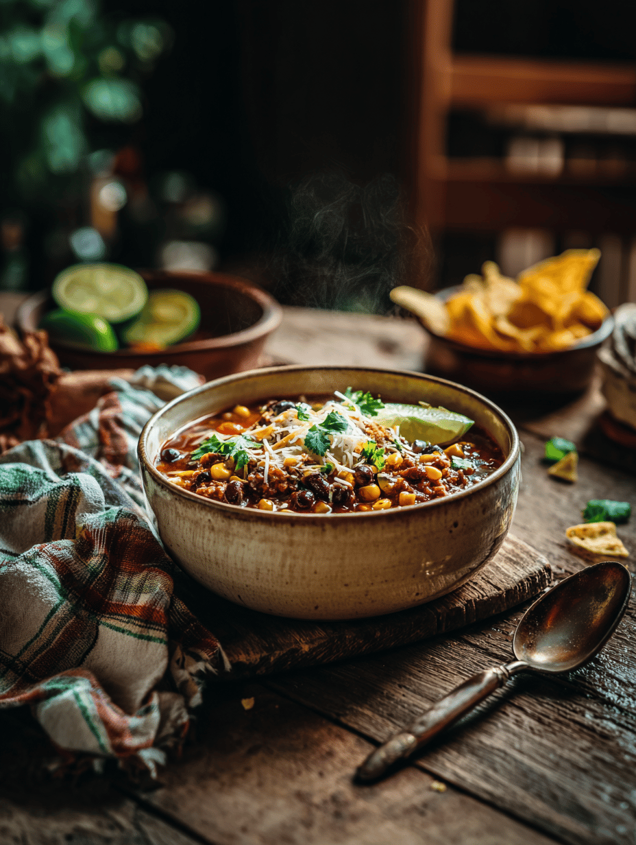 Unconventional Comfort: The Taco Soup Recipe You Never Knew You Needed