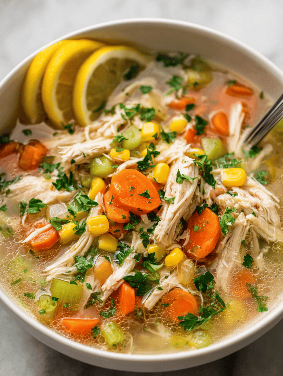 slow cooker chicken soup recipe
