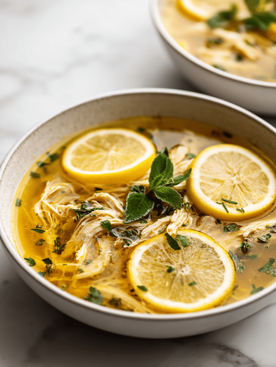 lemon chicken soup recipe