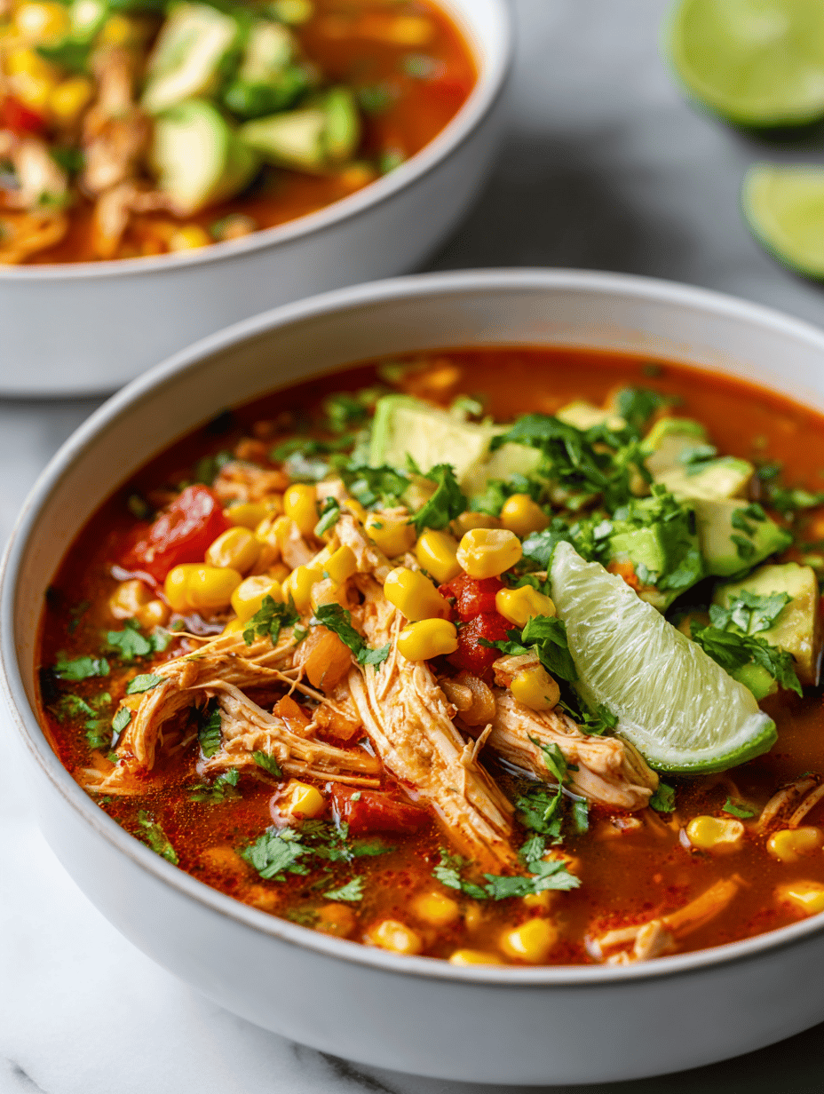 Mexican chicken soup recipe