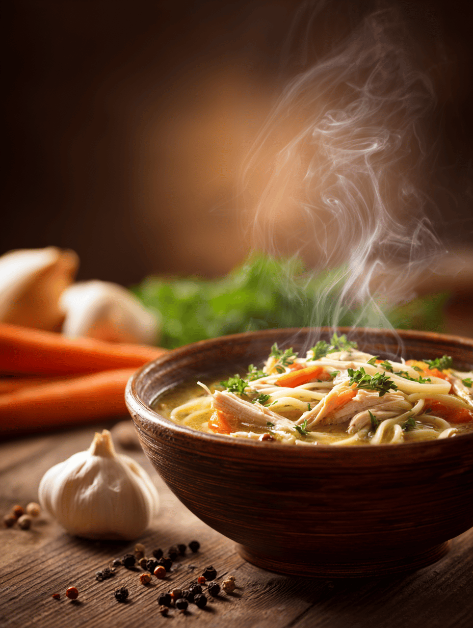 Reviving the Classics: A Cozy Chicken Noodle Soup with a Twist