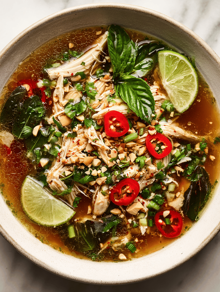 Thai chicken soup recipe