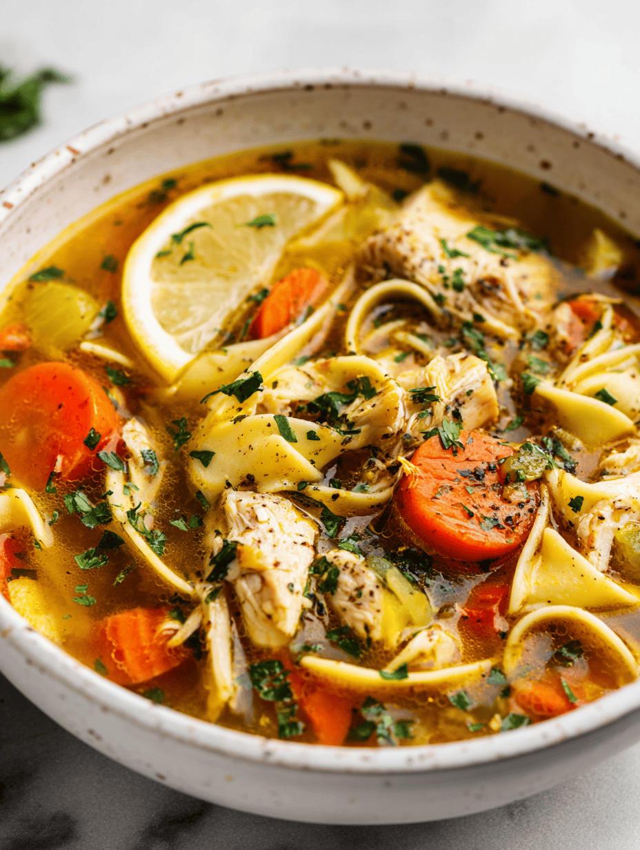 Italian chicken soup recipe