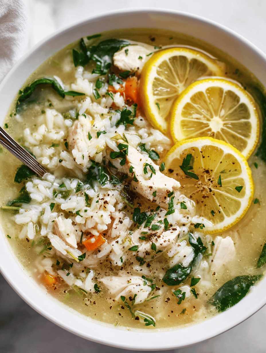 chicken and rice soup recipe