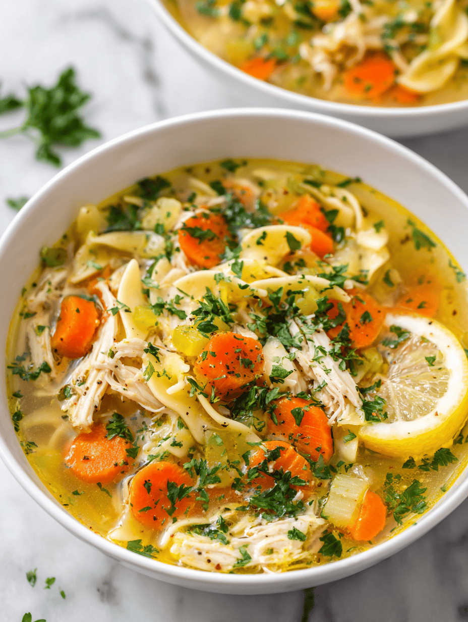 healing chicken soup recipe